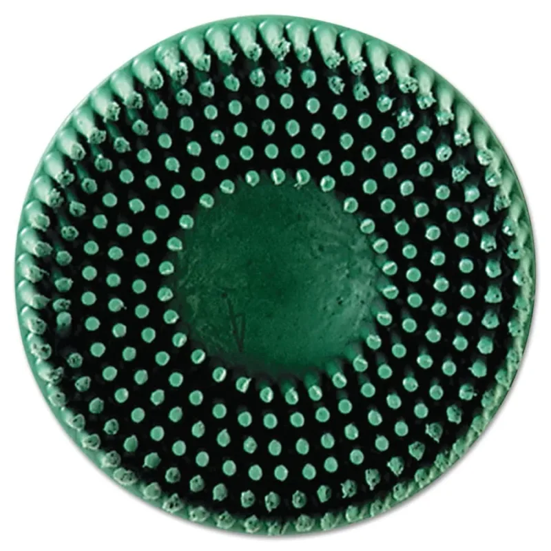 Roloc™ Bristle Disc, 2 in x 5/8 in, TR, 50 Grit, Ceramic Abrasive Grain, 25000 rpm, Green (405-048011-18730) - additional view 2