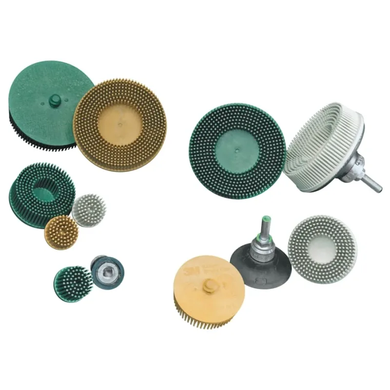 Roloc™ Bristle Disc, 2 in x 5/8 in, TR, 50 Grit, Ceramic Abrasive Grain, 25000 rpm, Green (405-048011-18730) - additional view 3