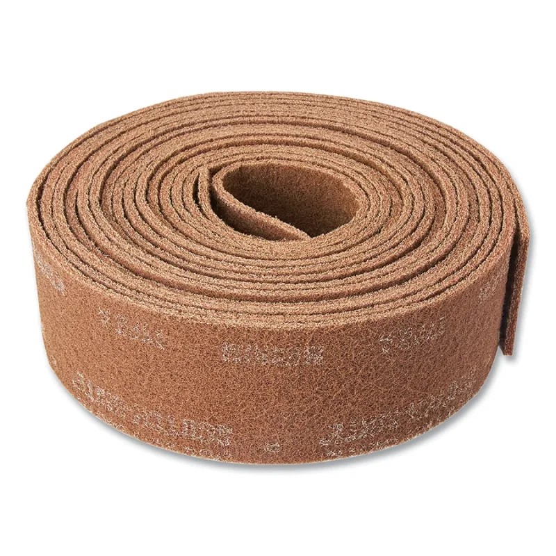 Cut and Polish Roll, Medium, Aluminum Oxide, Tan, 24 in x 30 ft