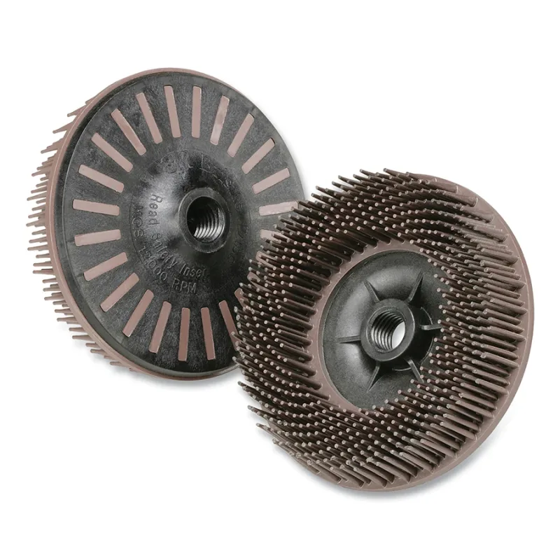 BRISTLE DISC BD-ZB 36 BROWN 7" X 7/8