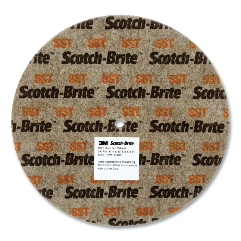 SST UNITIZED WHEEL, 12"X 1/4" X 1-1/4" 5A FIN