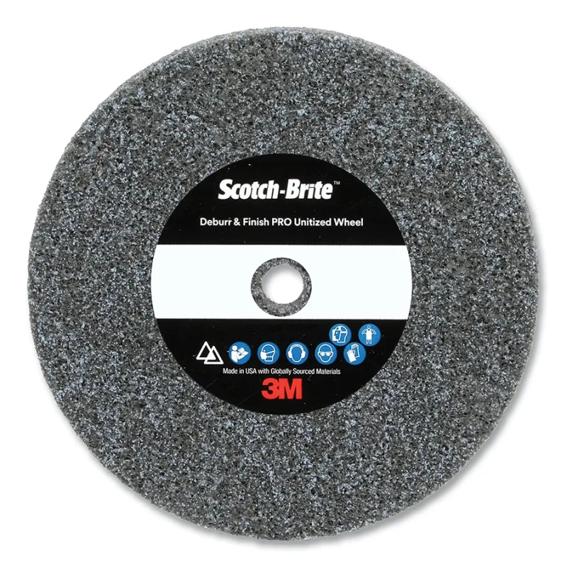 UNITIZED WHEEL DP-UW 6CMEDIUM+ 3" X 3/4" X 1/4