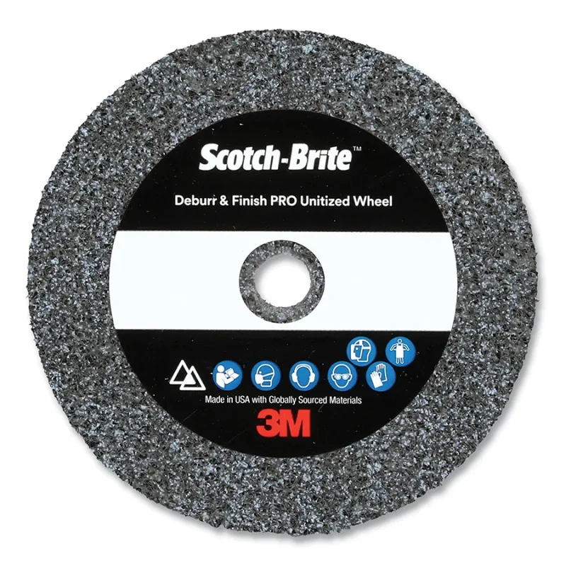 UNITIZED WHEEL DP-UW 6CMEDIUM+ 2" X 1/8" X 1/4