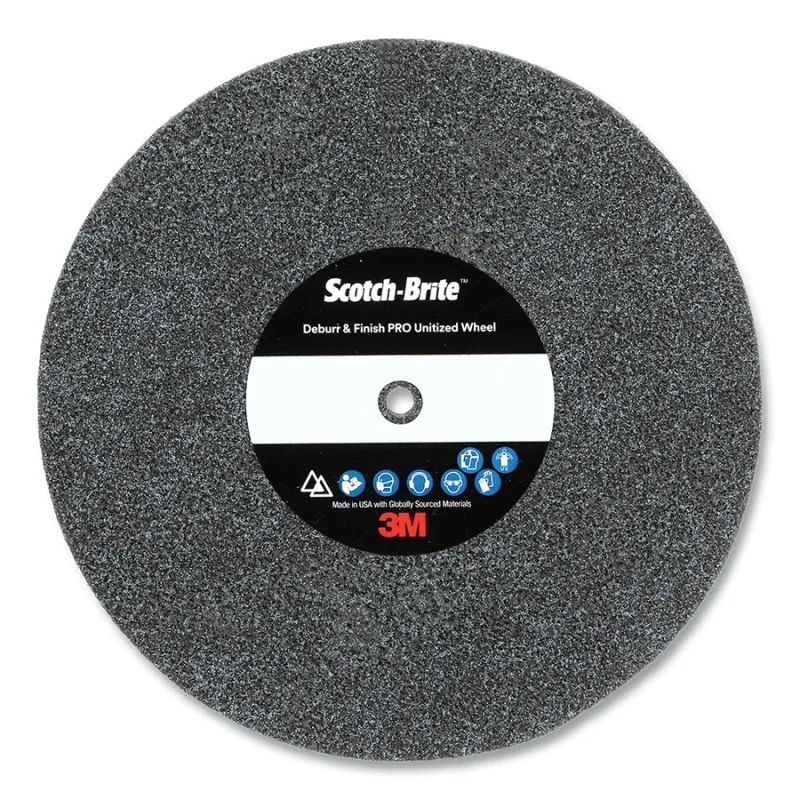 UNITIZED WHEEL DP-UW 6CMEDIUM+ 6" X 1/2" X 1