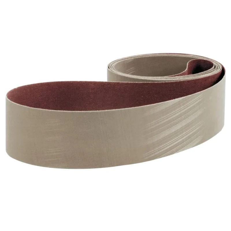 Trizact™ Cloth Belt, 217EA, JE-Weight, 3 in in W x 132 in L, A30 Grit, AO, Film-Lok/Full-Flex