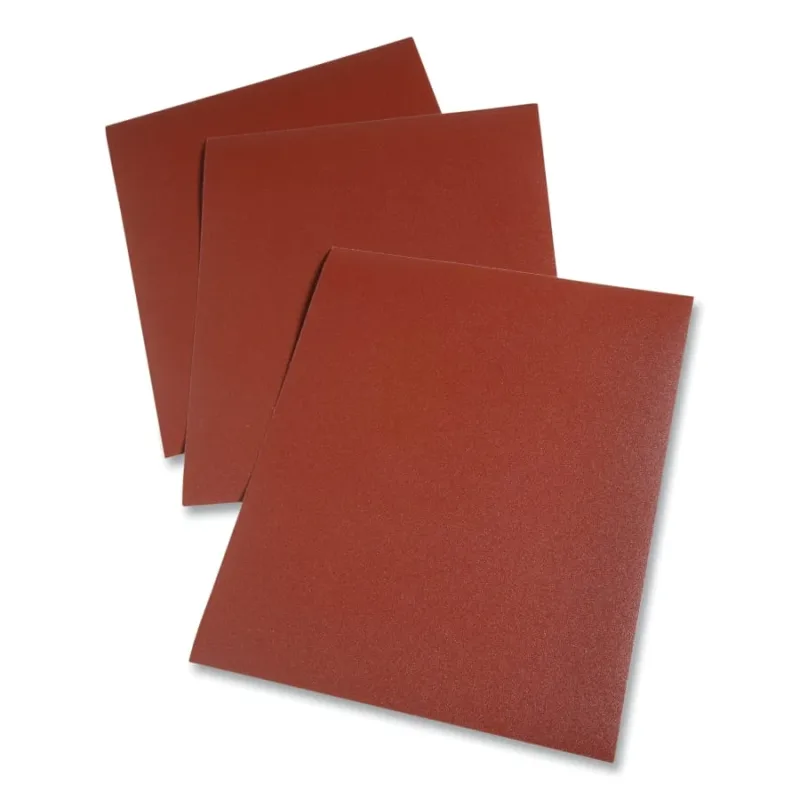 Utility Cloth Sheet, 314D, J-Weight, 9 in in W x 11 in L, P180 Grit, AO