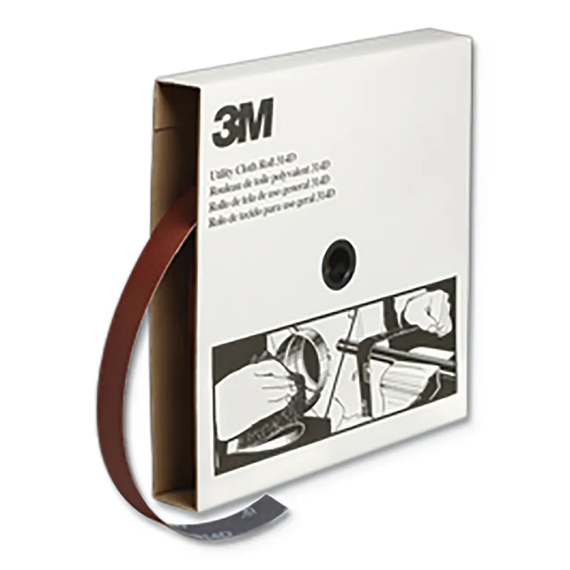 Utility Cloth Roll 314D, 1.5 in W, 150 ft L, P50 Grit