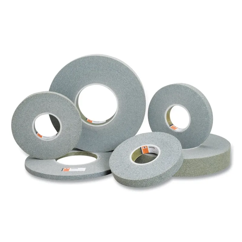 GP Plus Convolute Wheel, 6 in dia, 9 Roughness Grade, 6,000 RPM, Silicon Carbide
