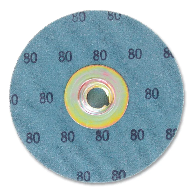 Quick Change Surface Conditioning FE Disc, 3 in dia, 18000 RPM, Aluminum Oxide, Coarse