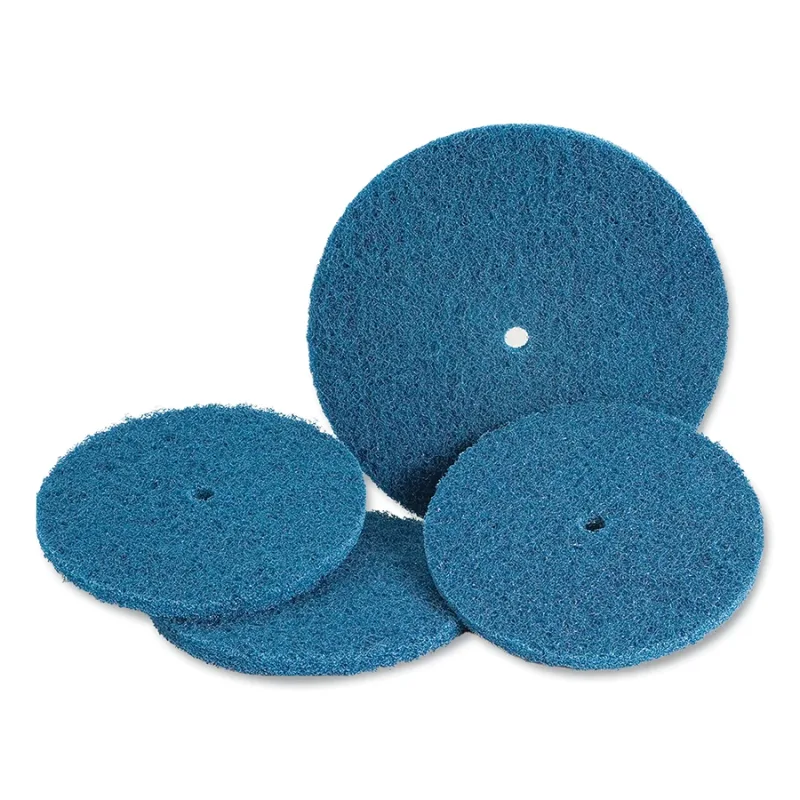 Quick Change Buff and Blend HS Disc, Coarse, TR, Green, 3 in