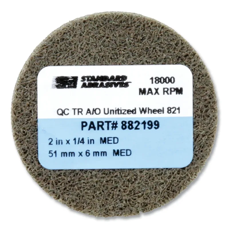 A/O UNITIZED WHEEL 882199, 821 2" X 1/4