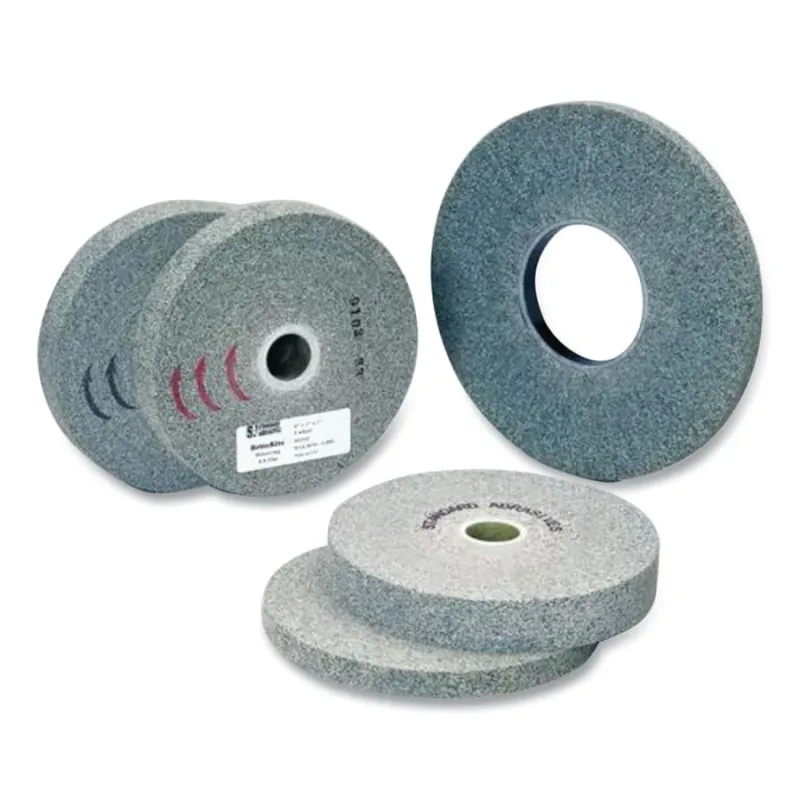 Standard Abrasives™ Deburring Wheel, 8 in x 1 in x 3 in, 4,500 rpm, Silicon Carbide, 9S Fine