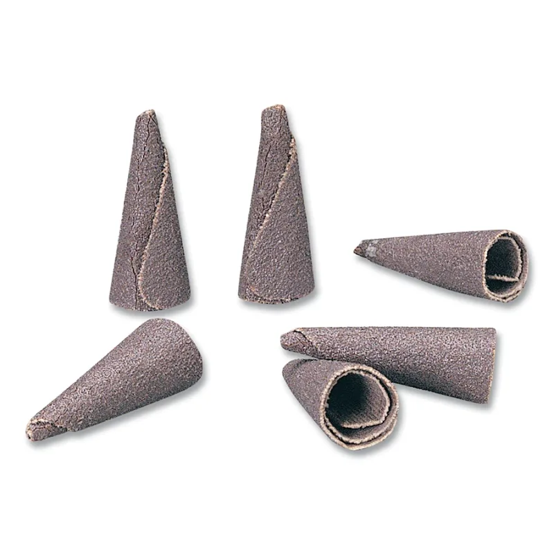 A/O Tapered Cone Point, 1.5 in dia, P180 Grit, B-20