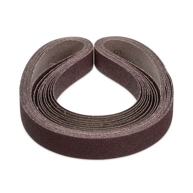 Cloth Belt, 341D, X-Weight, 4 in W x 24 in L, 80 Grit, Aluminum Oxide, Film-Lok