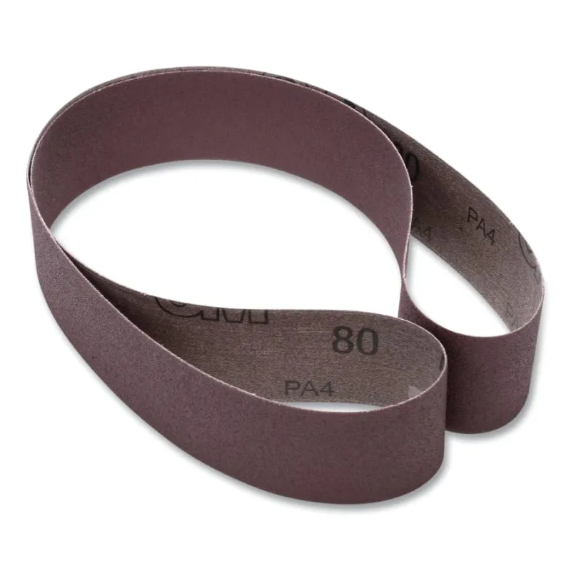 Cloth Belt, 341D, X-Weight, 6 in W x 48 in L, 36 Grit, Aluminum Oxide, Film-Lok/Single-Flex