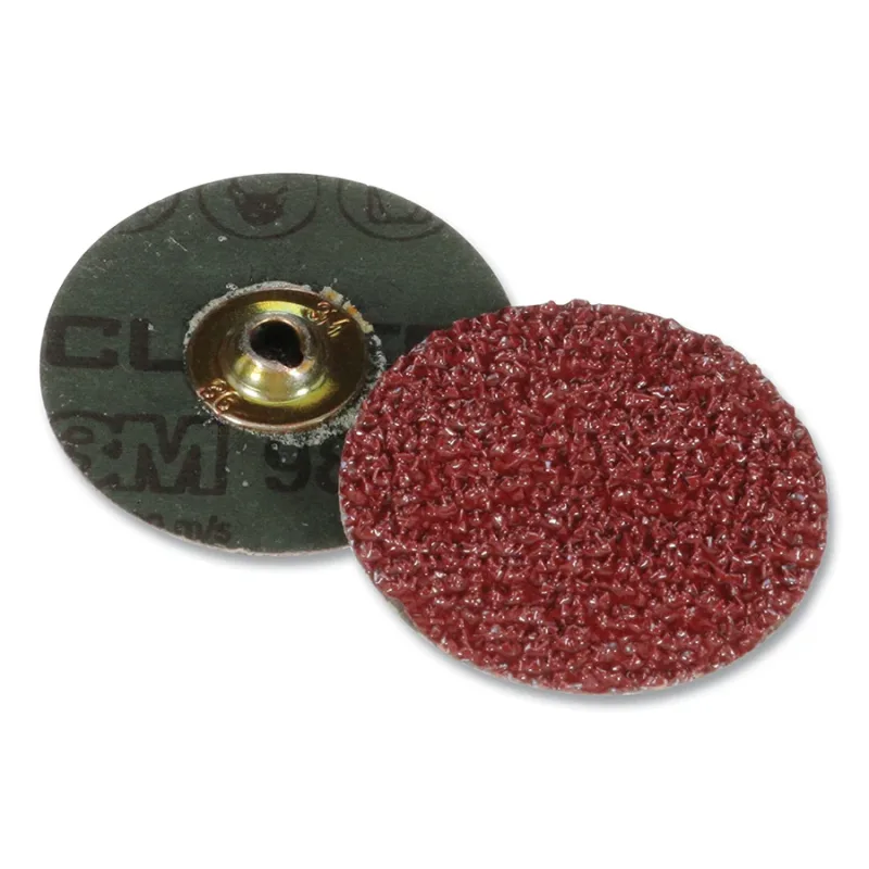 Cubitron™ II Roloc™ Fibre Disc 982C, Precision Shaped Ceramic, 2 in dia, 36+ Grit, TSM