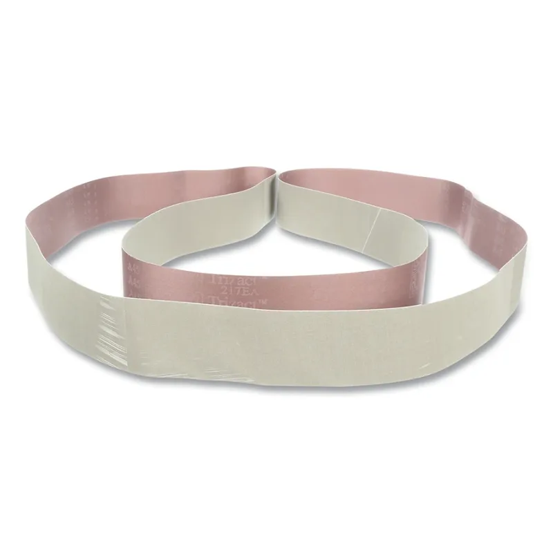 Trizact™ Cloth Belt, 217EA, JE-Weight, 1-1/2 in in W x 60 in L, A45 Grit, AO, Film-Lok/Full-Flex