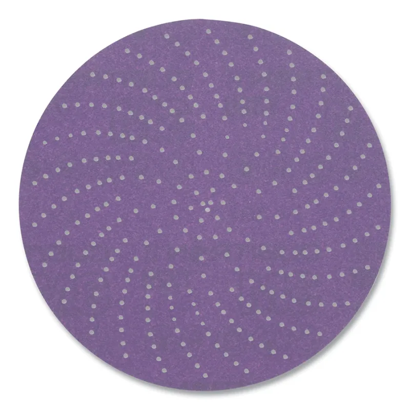 Xtract™ Cubitron™ II Hookit™ Clean Sanding Paper Disc 732U, Precision-Shaped Ceramic, 6 in dia x NH, 80+ Grit, Die 600LG