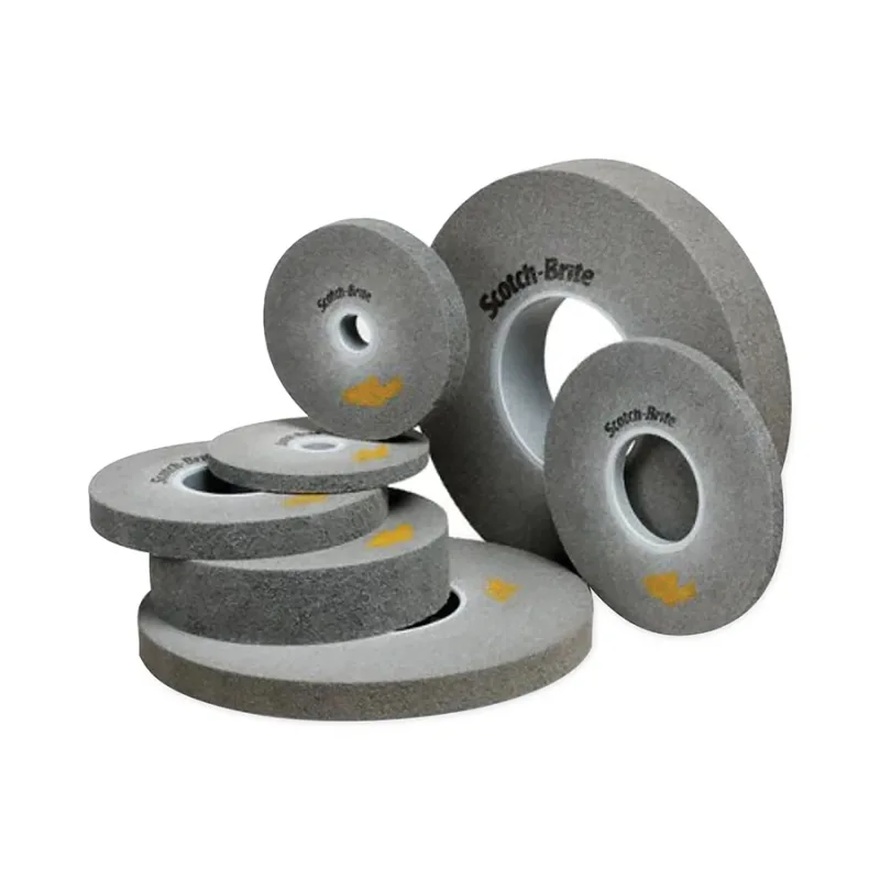 EXL PRO Deburring Wheel, 8 in x 3 in, Fine, 4500 rpm