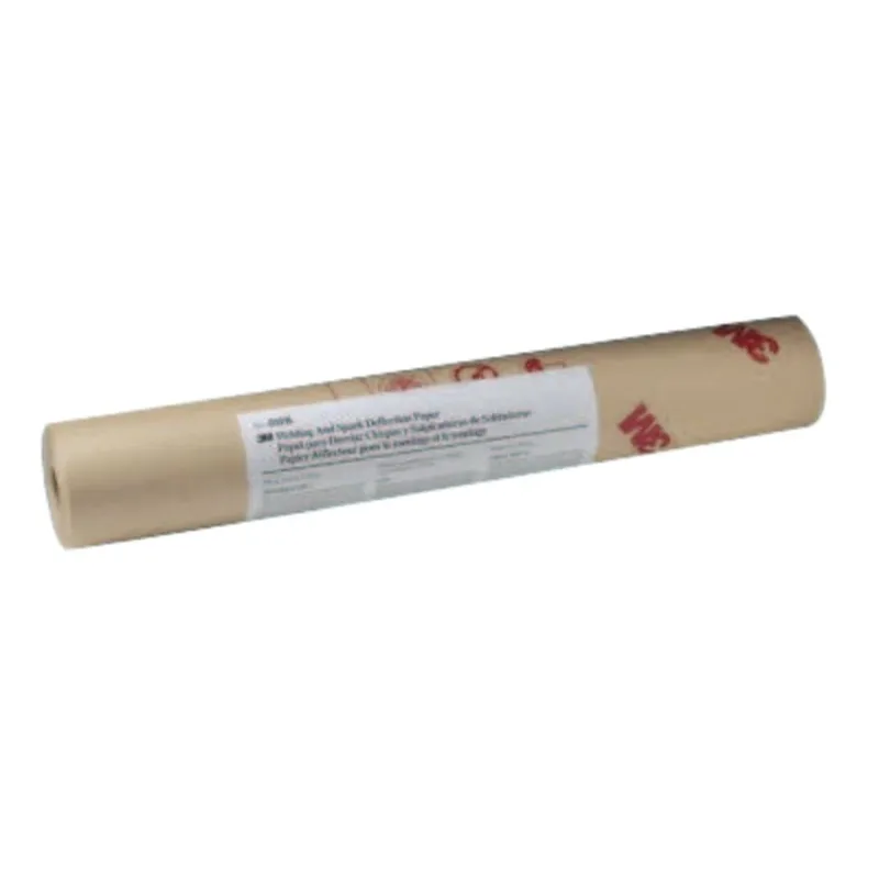Welding and Spark Deflection Paper, 24 in X 150 ft, Flame-Retardant Paper, Brown