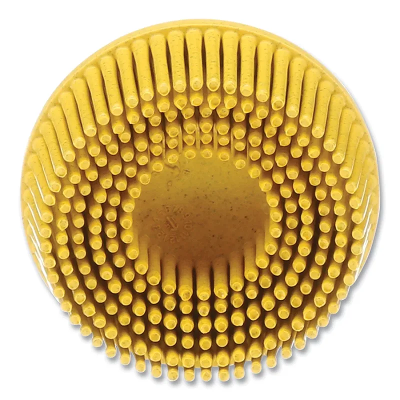 BRISTLE DISC RD-ZB 0752580 TR YELLOW 2" X 5/8