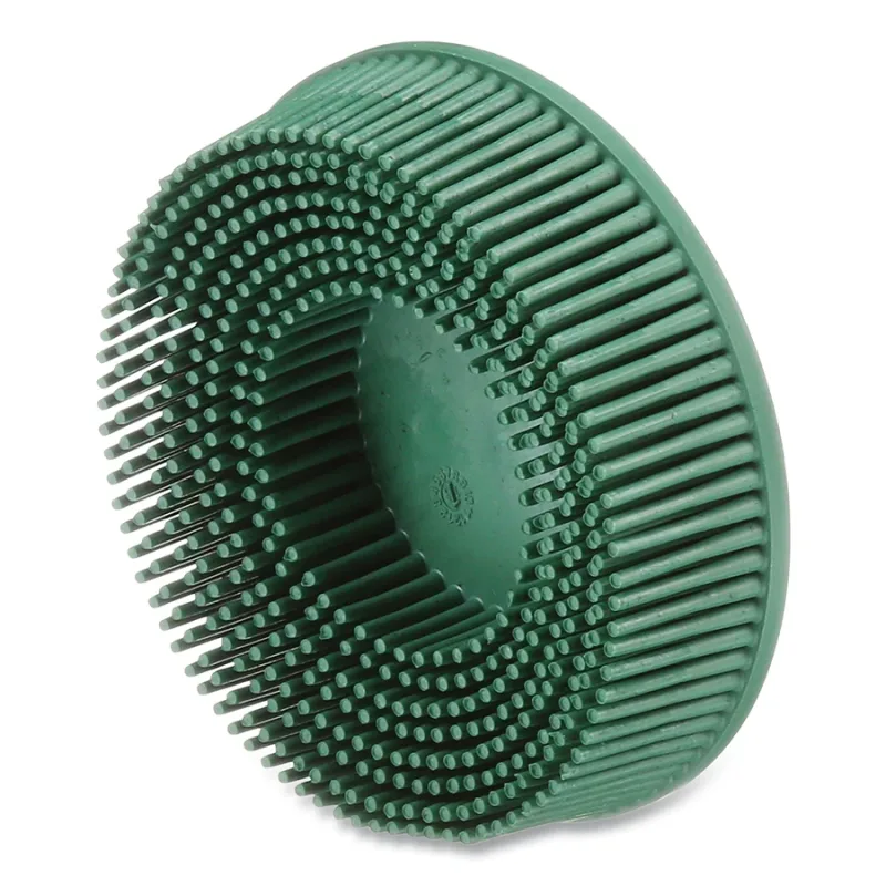 BRISTLE DISC 07526 RD-ZB50 GREEN 3" X 5/8 TAPER