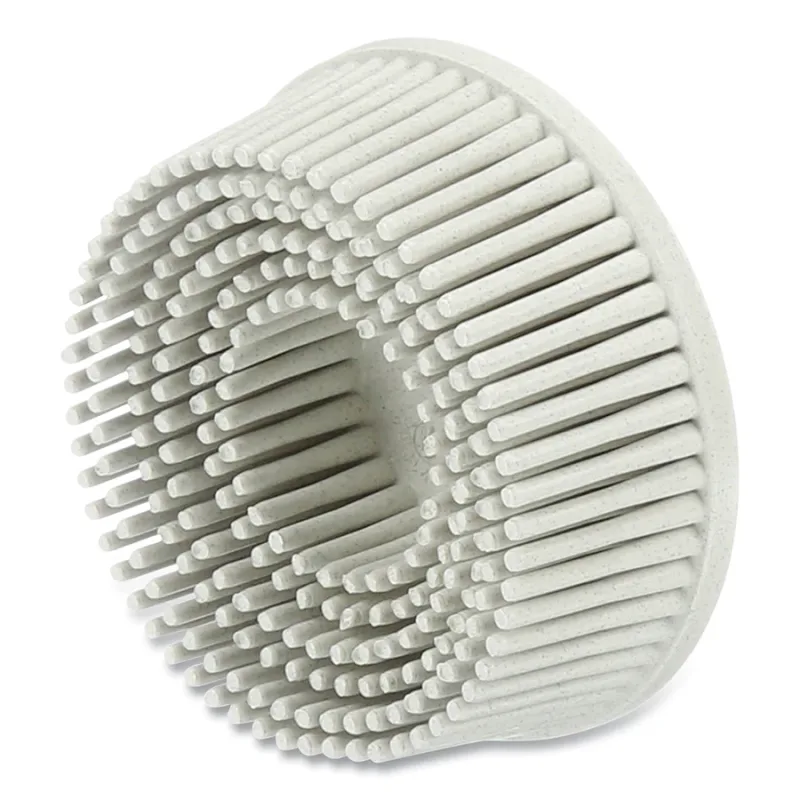 Roloc™ Bristle Disc, RD-ZB, 120 Grit, White, 3 in Overall dia