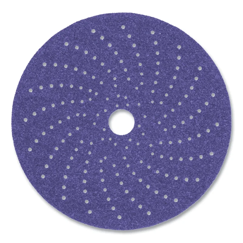 Cubitron™ II Hookit™ Clean Sanding Abrasive Disc, 737U, Precision Shaped Ceramic, 6 in dia, 80+ Grade