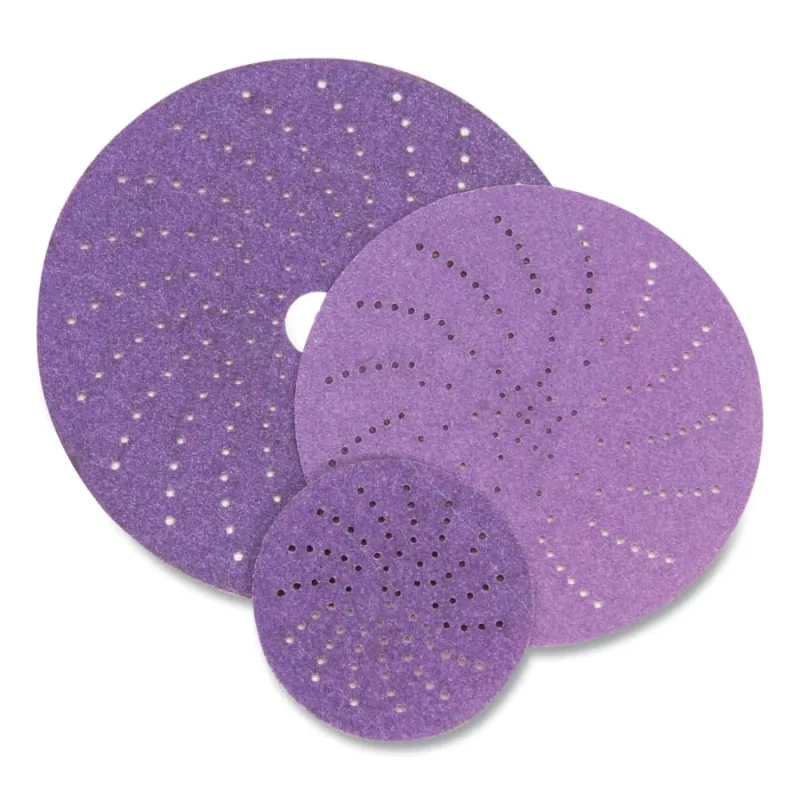 Cubitron™ II Hookit™ Clean Sanding Abrasive Disc, 737U, Precision Shaped Ceramic, 8 in dia, 80+