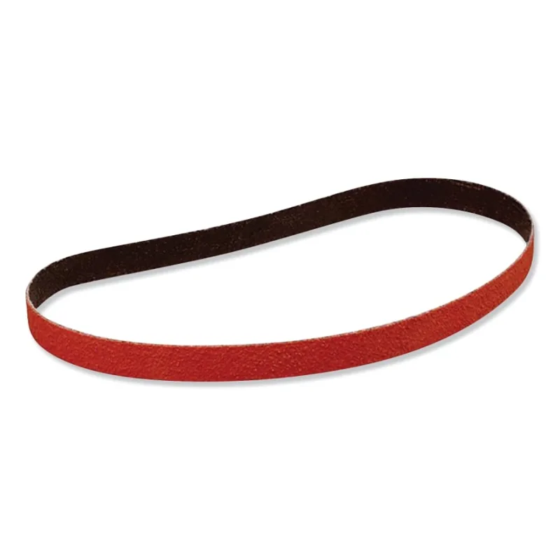 Cubitron II, 984F Coated Ceramic Orange Sanding Belt, 1/2 in x 18 in, 36 Grit