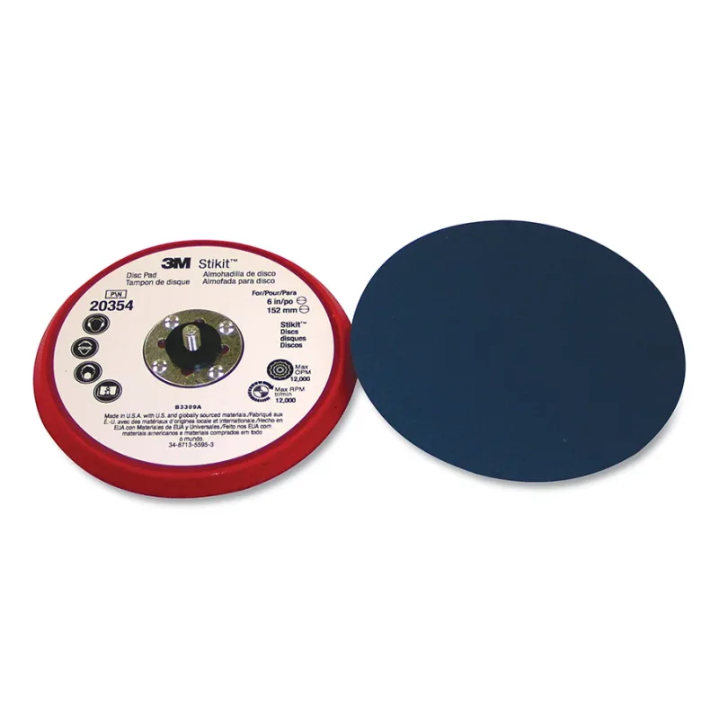 Stikit™ Low Profile Disc Pad, 6 in dia, Firm