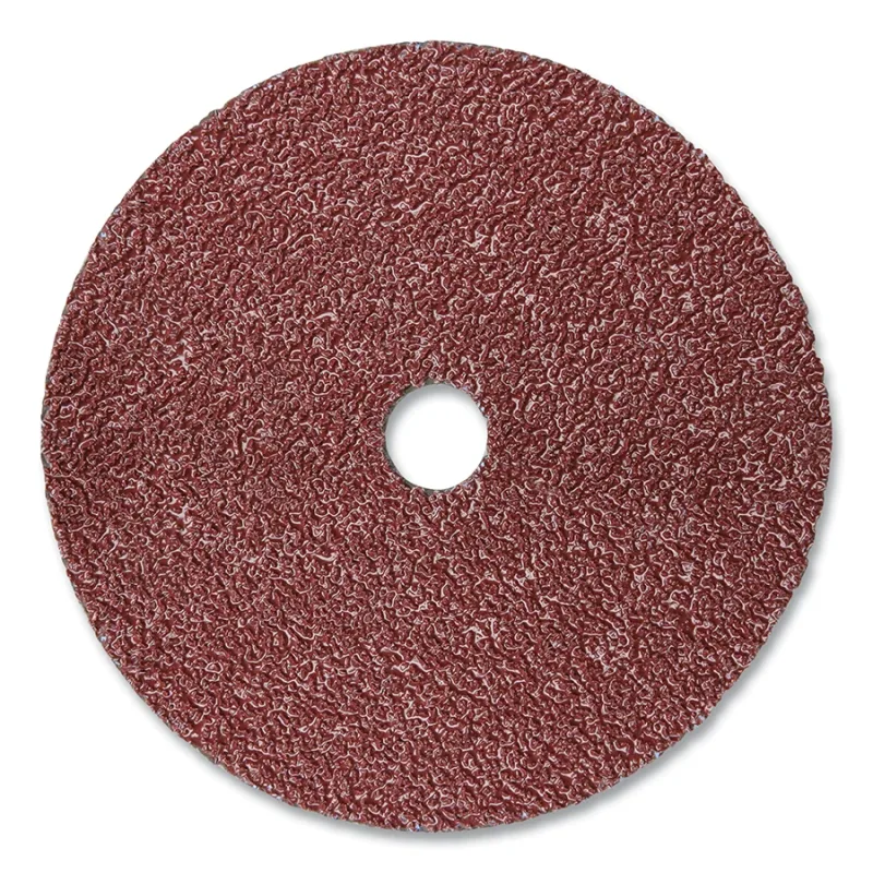 Cubitron™ II Fibre Disc 982C, Precision Shaped Ceramic, 5 in dia x 7/8 in AH, 80+ Grit, Die 500P