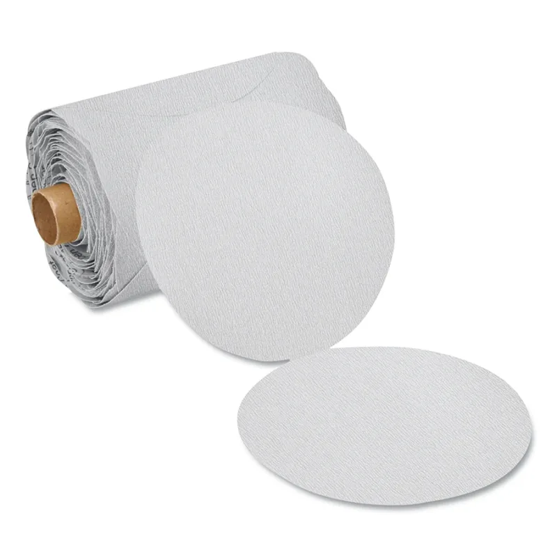 Stikit™ Paper Disc Roll 426U, 5 in dia, 100 Grit, Silicon Carbide