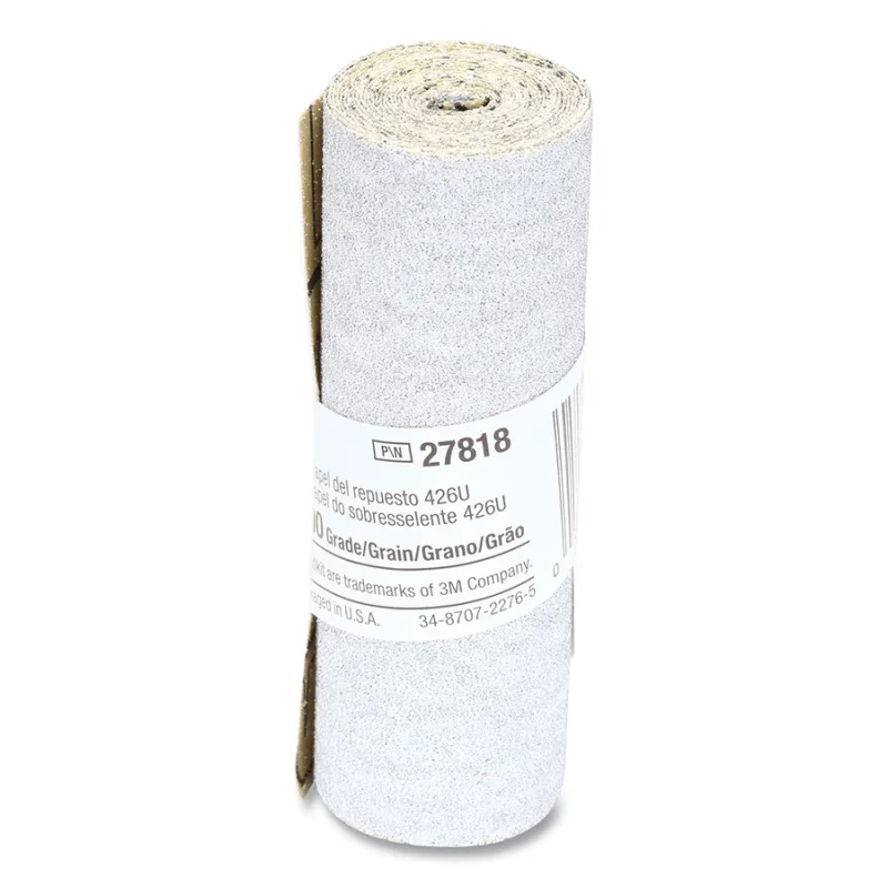 Stikit™ Paper Refill Roll 426U, 3-1/4 in W, 55 in L, 100 Grit