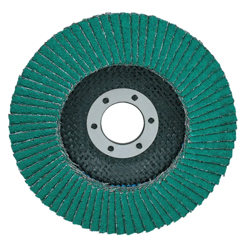 Flap Discs 577F, 4 1/2 in, 40 Grit, 5/8-11 Arbor, 13,300 rpm, Type 29