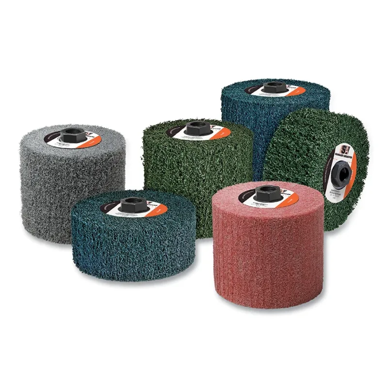 HS Mini-Brush, 4.5 in x 2 in x 5/8 in -11, Coarse, Medium, 3500rpm