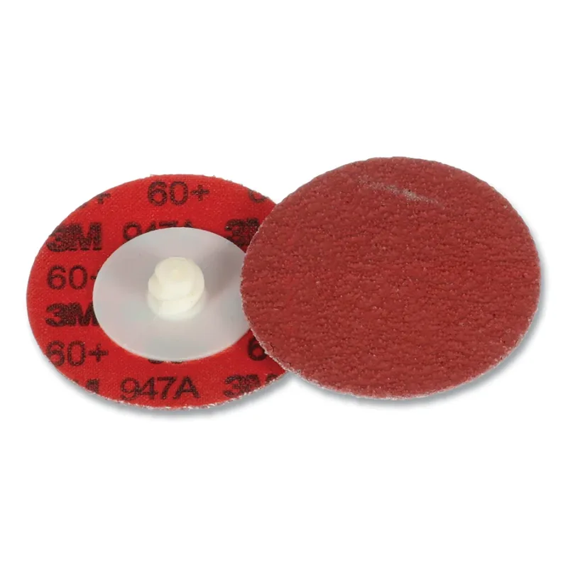 Cubitron™ II Roloc™ Durable Edge Disc 947A, 2 in dia, TR, R200P, 80+, 25000 RPM, Precision-Shaped Ceramic