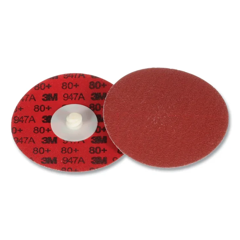 Cubitron™ II Roloc™ Durable Edge Disc 947A, 3 in dia, 80 Grit, 20000 RPM, Ceramic Aluminum Oxide
