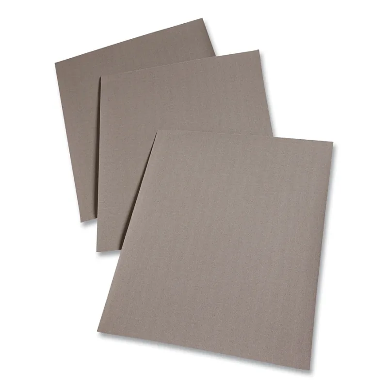 Utility Cloth Sheet, 211K, J-Weight, 9 in in W x 11 in L, 80 Grit, AO
