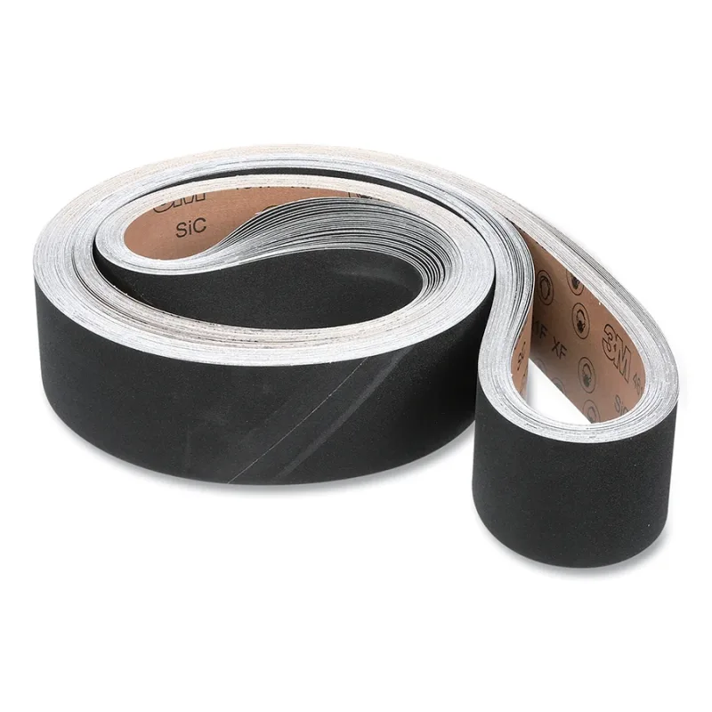 Cloth Belt, 461F, XF-Weight, 4 in W x 132 in L, P120 Grit, Silicon Carbide