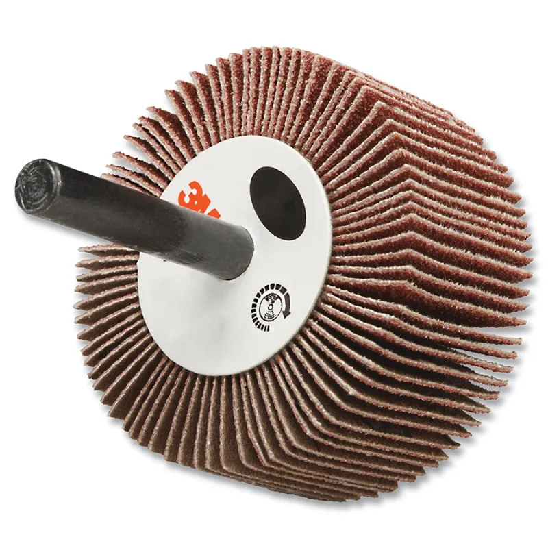 Flap Wheel 244D, 2 in dia, 80 Grit, 25000 RPM