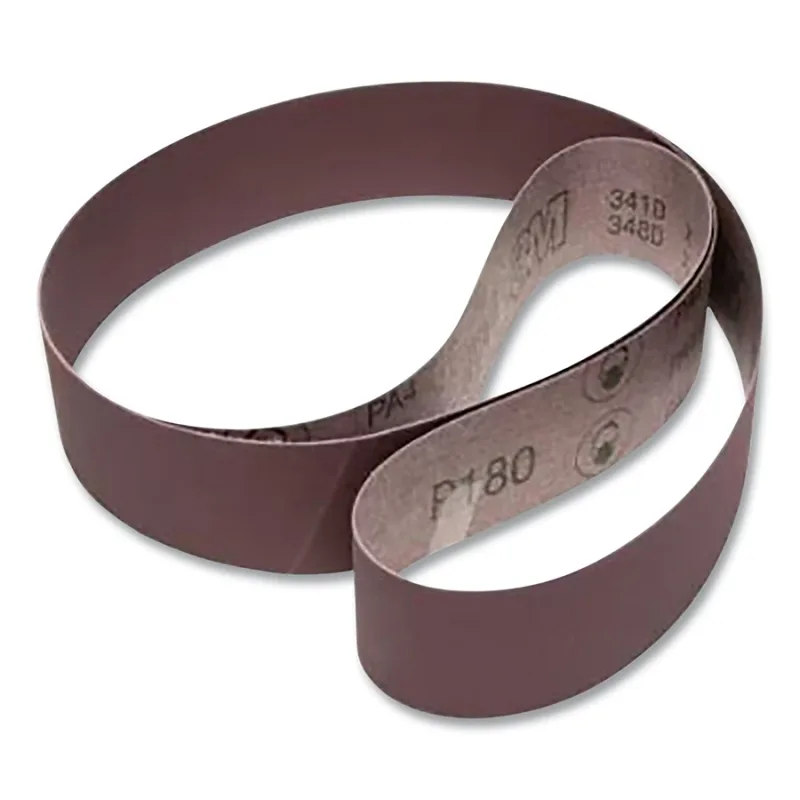 Cloth Belt, 341D, X-Weight, 1-1/2 in W x 60 in L, 60 Grit, Aluminum Oxide, Film-Lok/Single-Flex