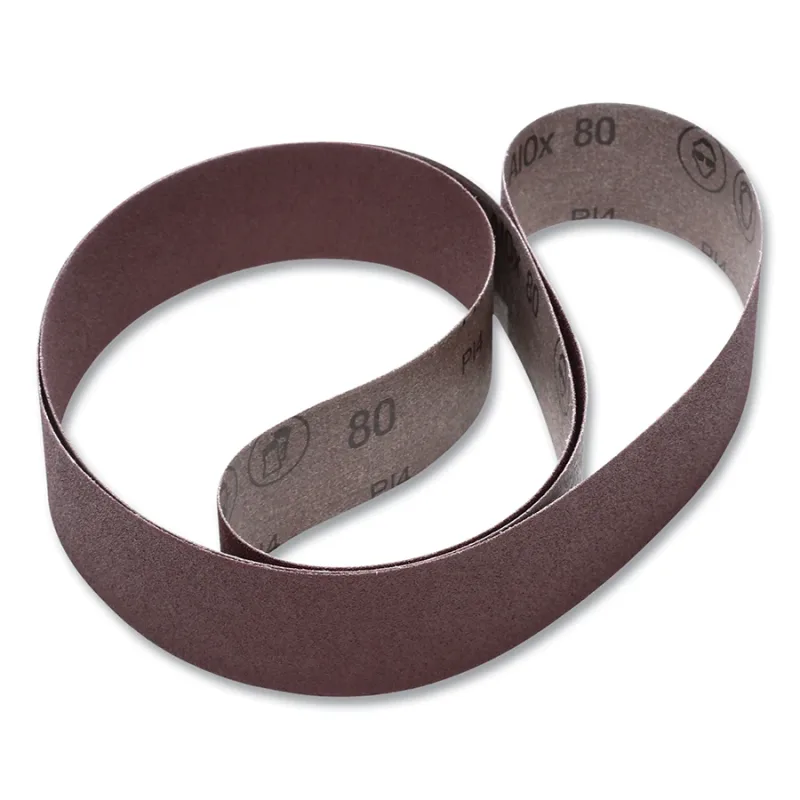 Cloth Belt, 341D, X-Weight, 9 in W x 48 in L, P120 Grit, Aluminum Oxide, Fabri-Lok/Single-Flex