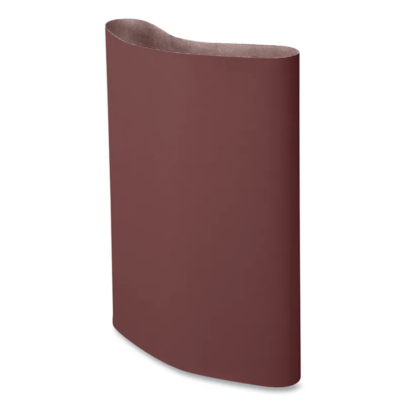 Cloth Belt, 341D, X-Weight, 37 in W x 75 in L, P100 Grit, Aluminum Oxide, Sine-Lok/Single-Flex