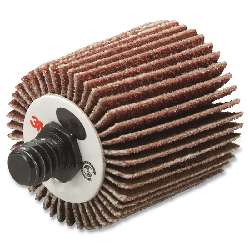 Flap Wheel 244D, 1 in dia, 60 Grit, 30000 RPM