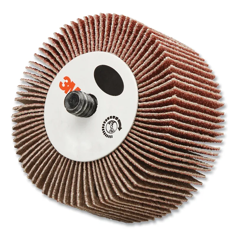 Flap Wheel 244D, 1.5 in dia, 80 Grit, 30000 RPM