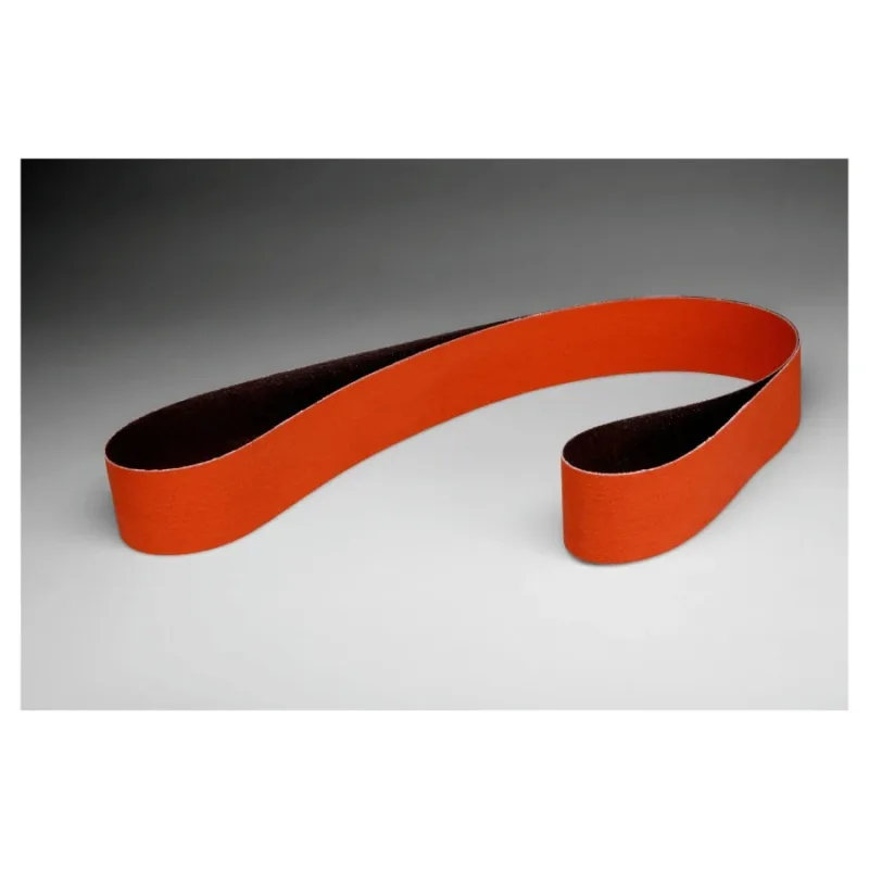 Cloth Belt, 777F, YF-Weight, 1 in W x 42 in L, 60 Grit, Ceramic Aluminum Oxide, Film-Lok/Single-Flex