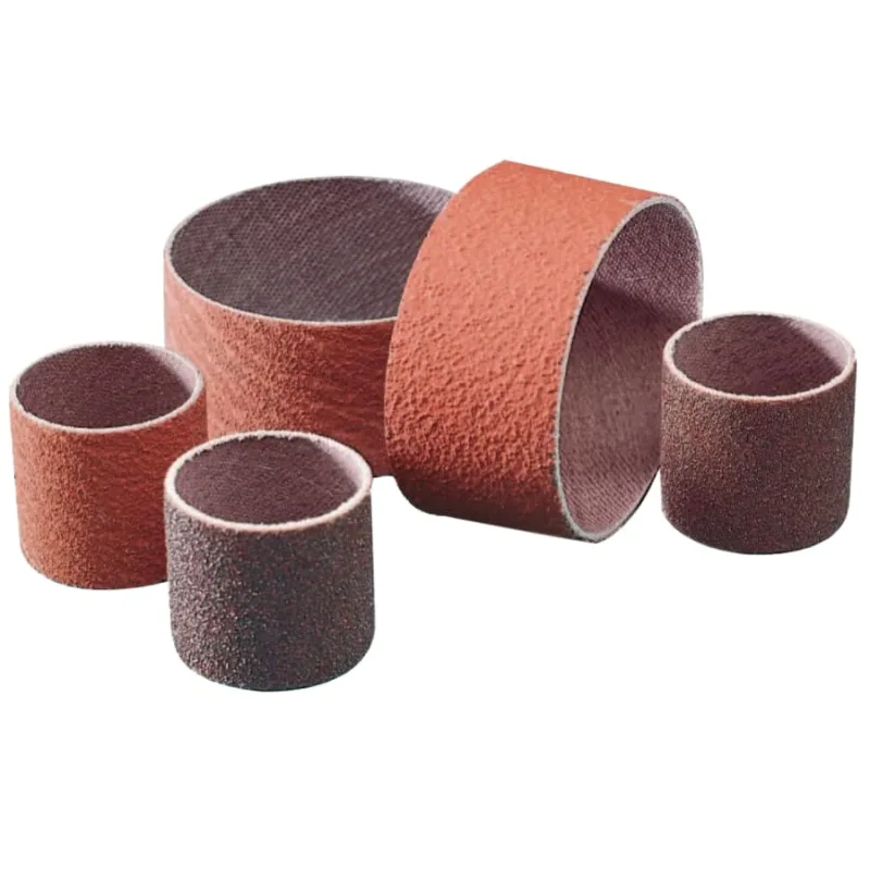 Regalite Polycut Coated-Cotton Cartridge Sleeve; Abrasive Evenrun Bands 747D