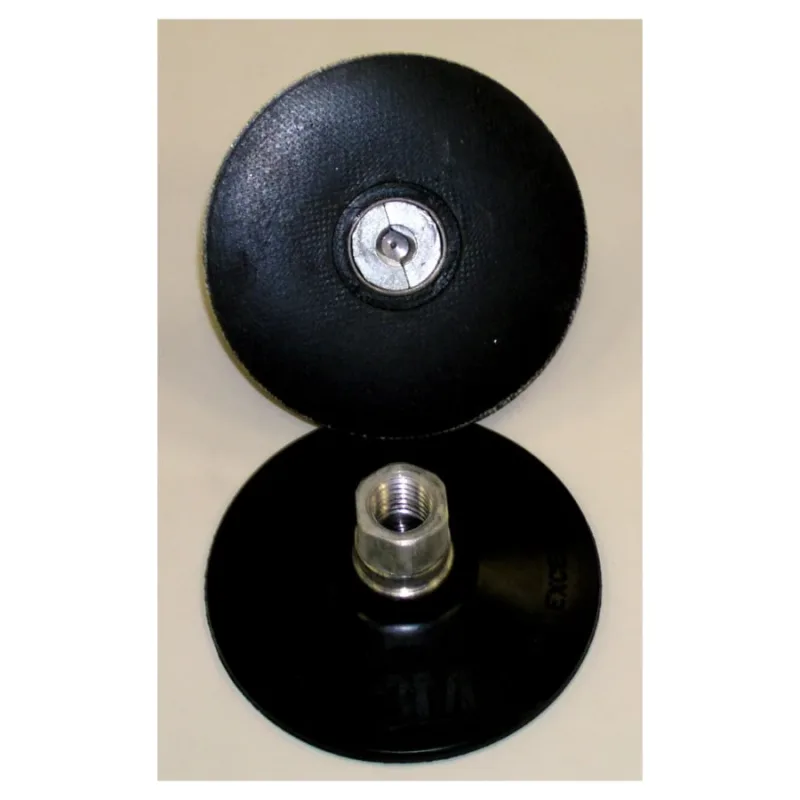 Roloc TR Disc Pads, 4 in Dia, Medium, Black