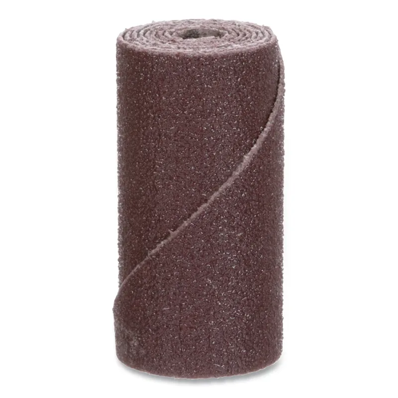 Cartridge Roll, 341D, X-Weight, 1 in dia x 2 in L x 3/16 in Arbor, 60 Grit, AO, Straight